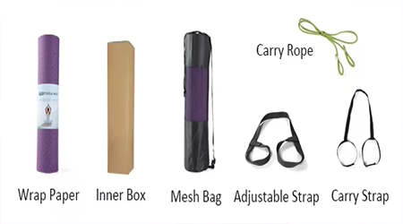 Custom Yoga Mat Package